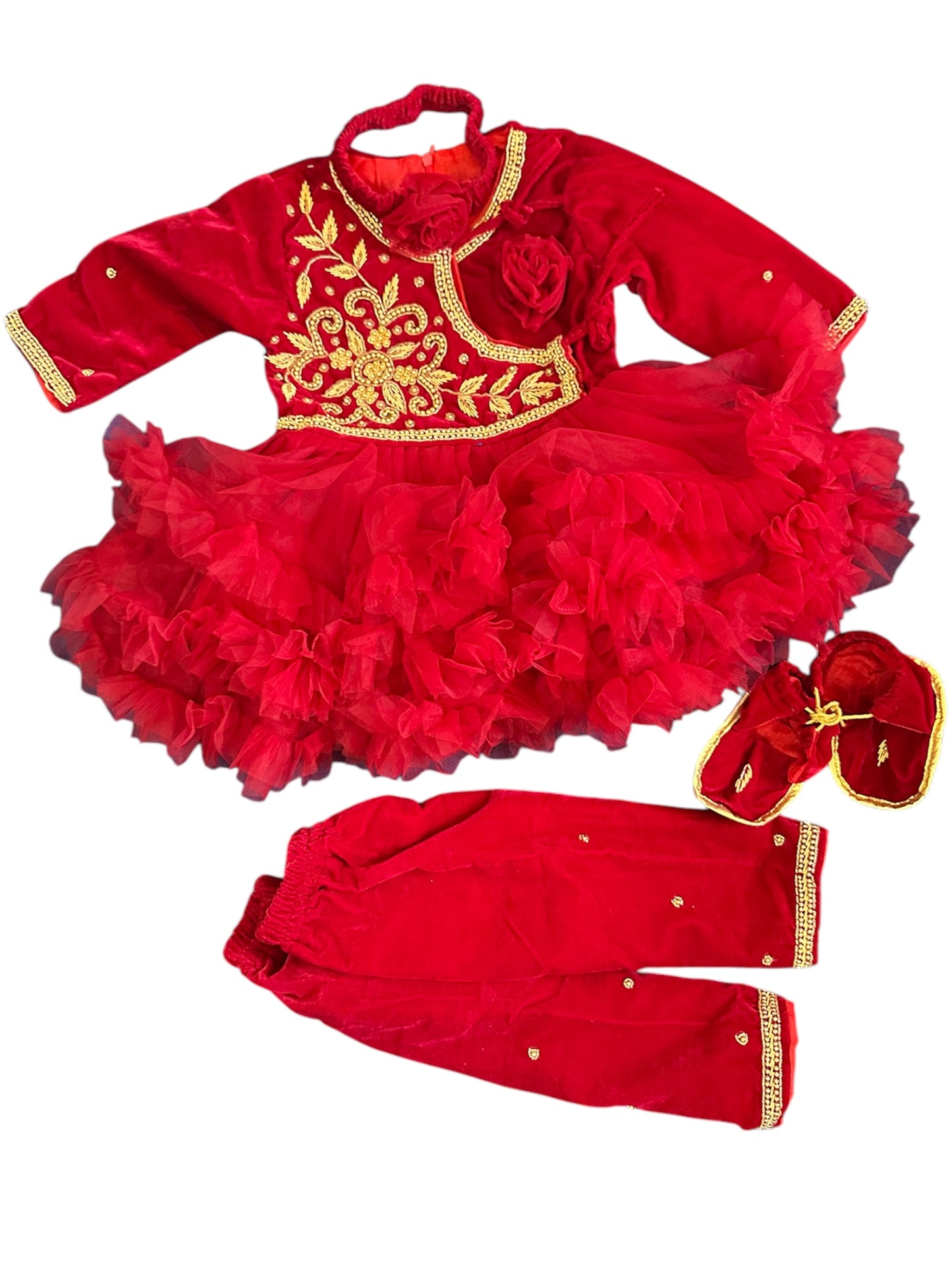 Baby Girl Pasni Set