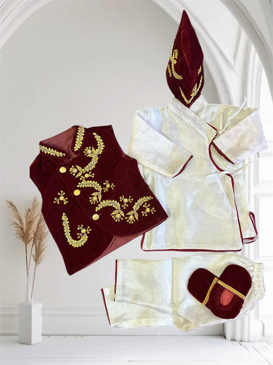 Baby Boy Pasni Set