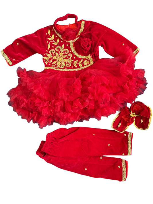 Baby Girl Pasni Set
