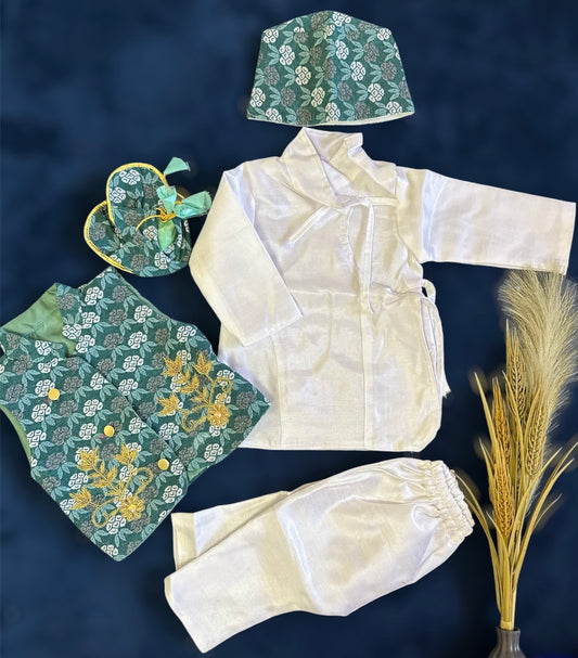 Nepali Traditional Baby Boy Pasni Set